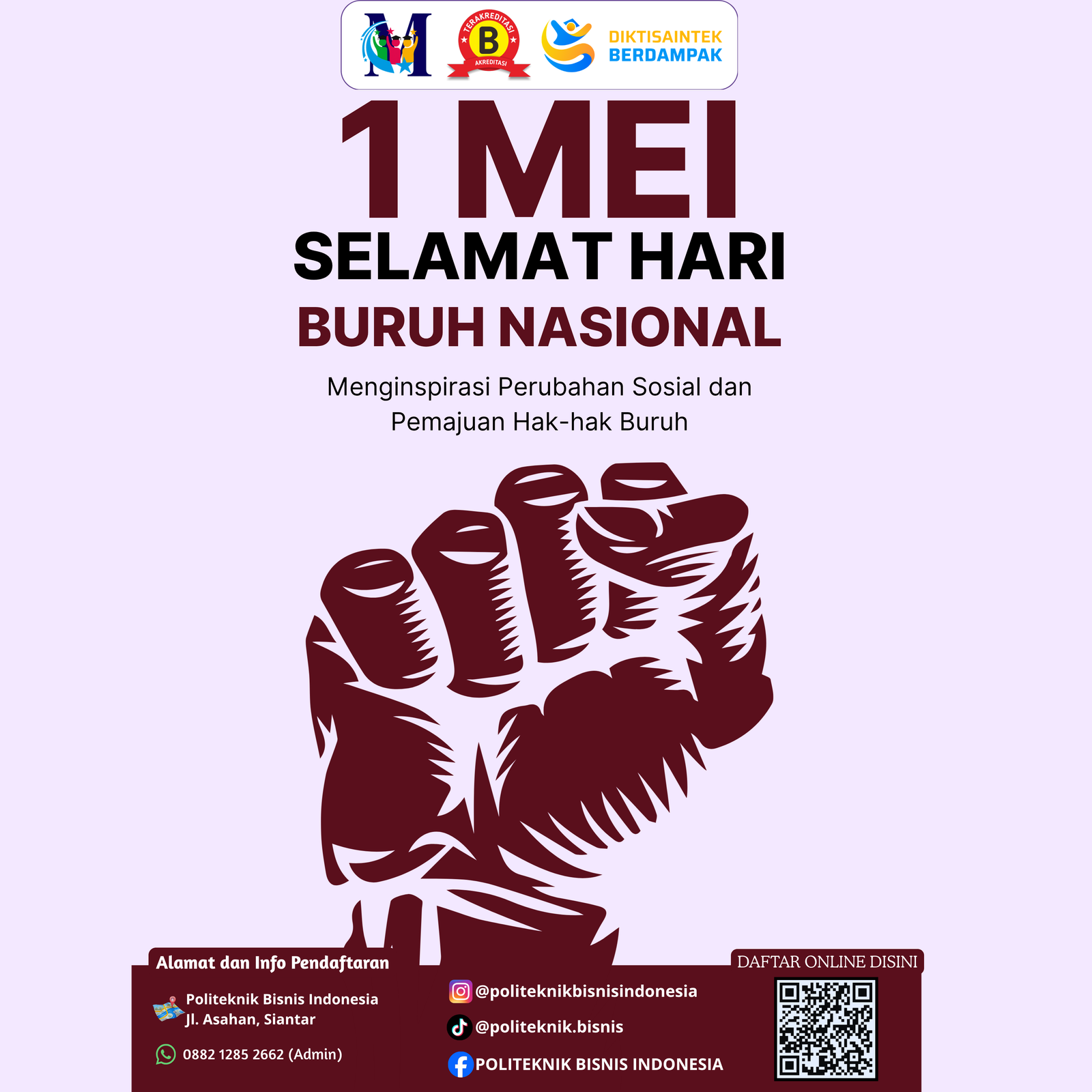 Selamat Hari Buruh Nasional